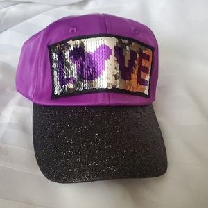 Disney Parks Youth Sequin Baseball Hat